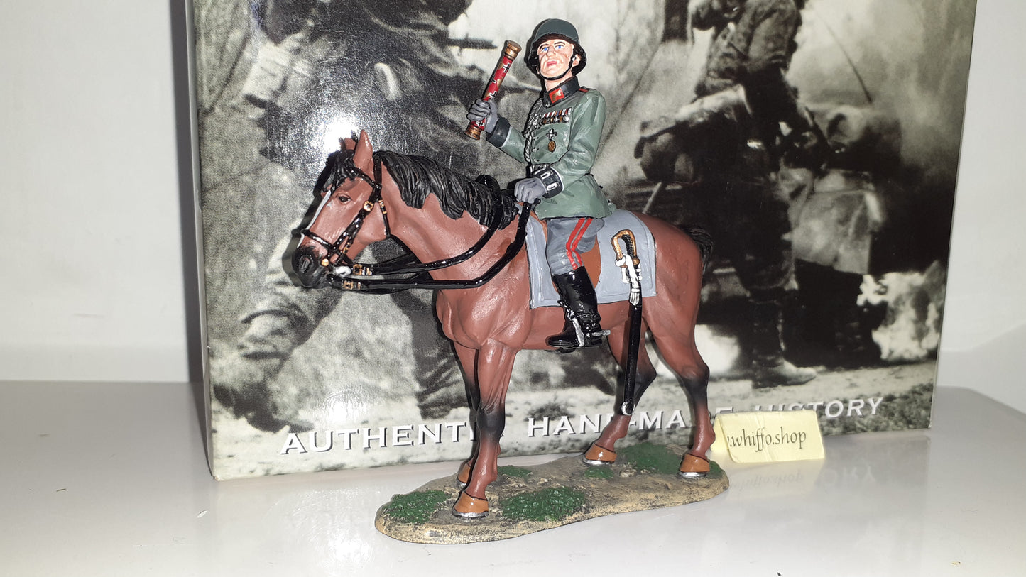 King and country Fob54 German Ww2 Marshal Von Manstein Mounted boxed 1:30 S6