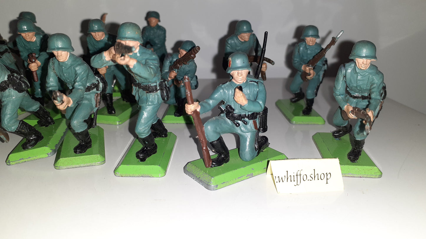 Britains deetail ww2 german Bulk Lot With Mortars 1970s 1:32 B1