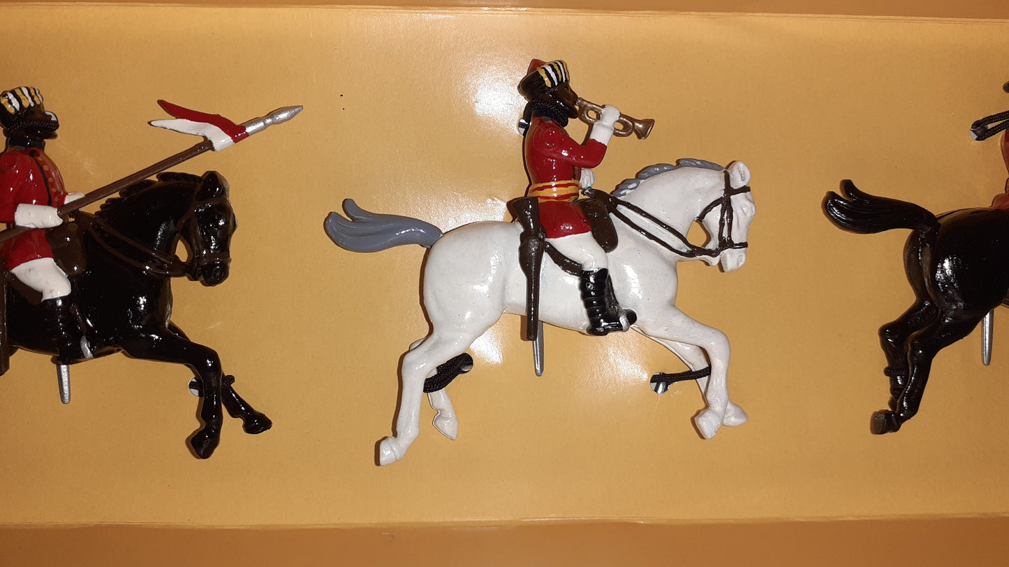 Britains 8843 Governor Generals Bodyguard Indian cavalry 1995 1:32 Boxed S725