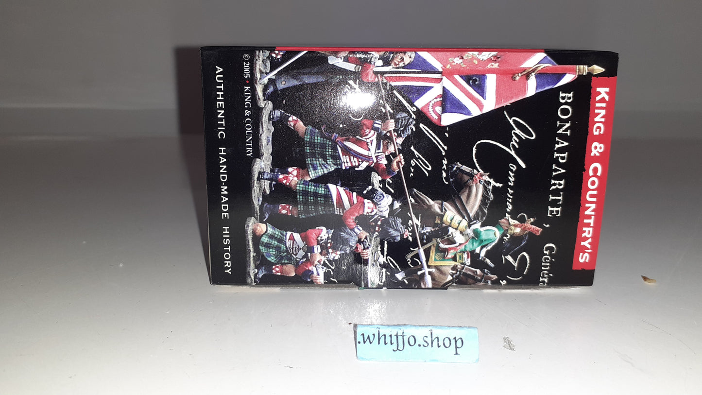King and country Waterloo Napoleonic Coldstream Guards boxd 1:30 na133 Wbrb25
