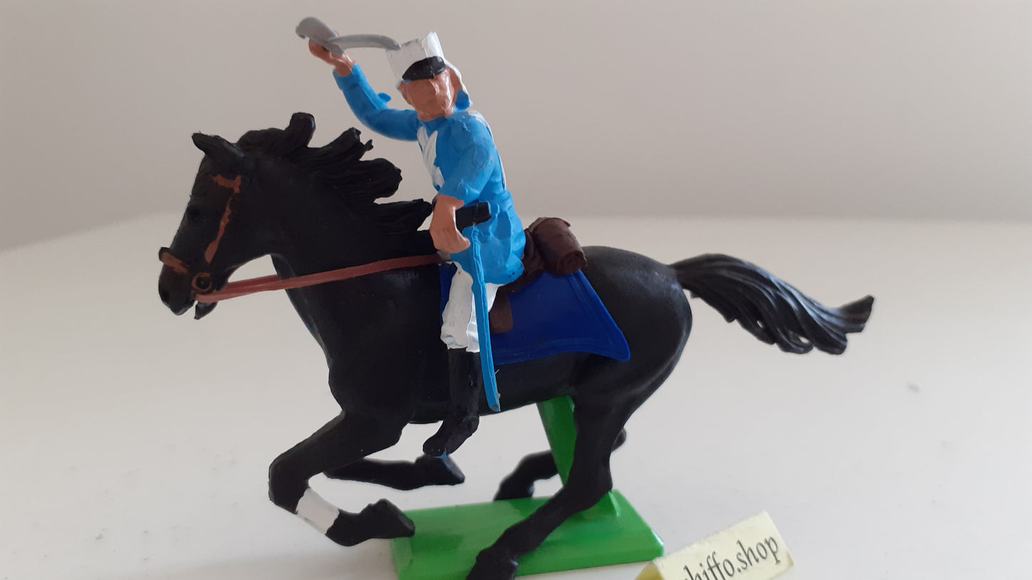 Britains deetail mounted french foreign legion ffl cavalry 1970s b231