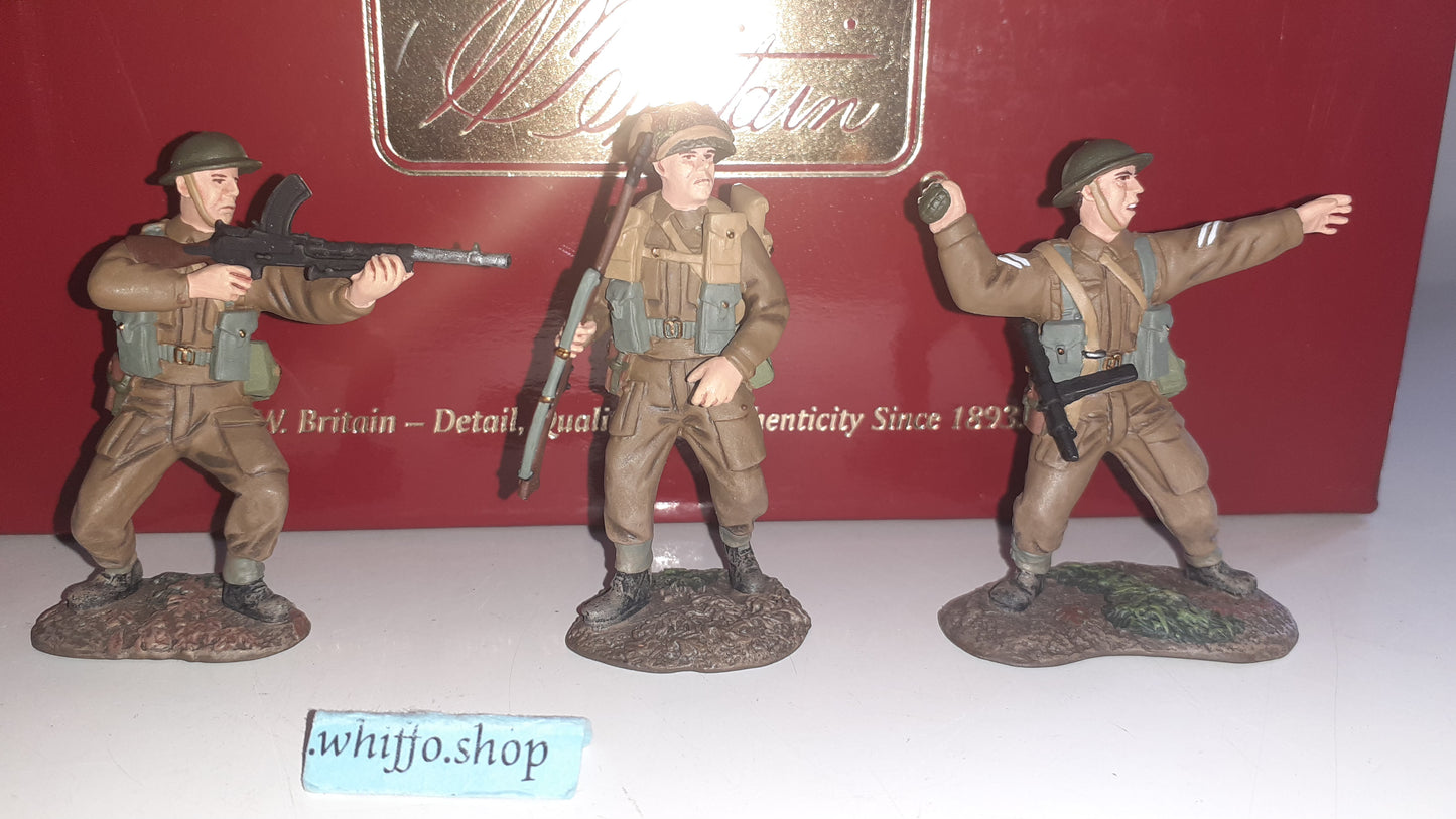 Britains 17714 Ww2 British Infantry D-day Normandy Bren 2007 1:32 Boxd S629