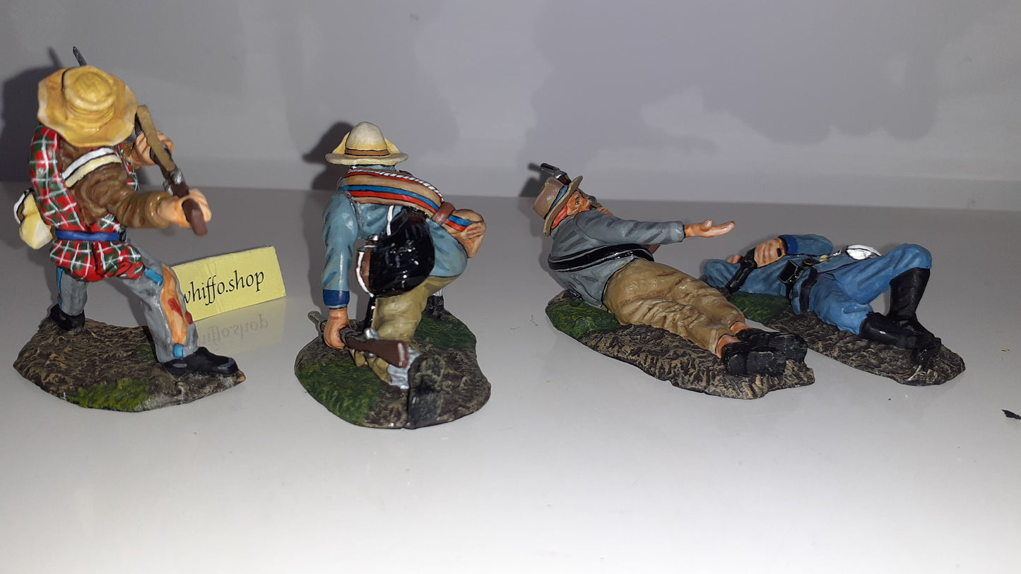 king and country Acw Confederate Defenders Acw08 1:30 metal boxed Wdb