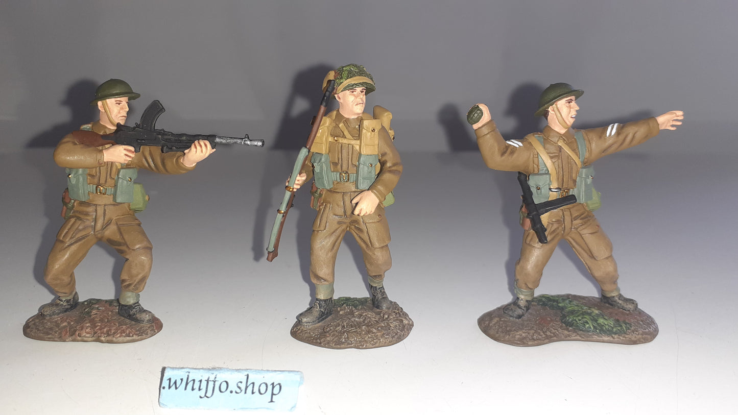 Britains 17714 Ww2 British Infantry D-day Normandy Bren 2007 1:32 Boxd S629