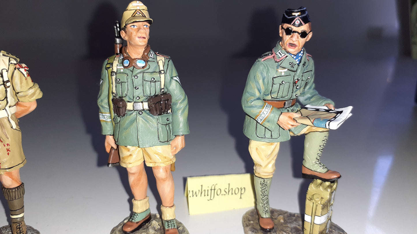 King and country Ak28 Afrika Korps 8th Army Prisoner German Ww2 boxed 1:30 Wdb