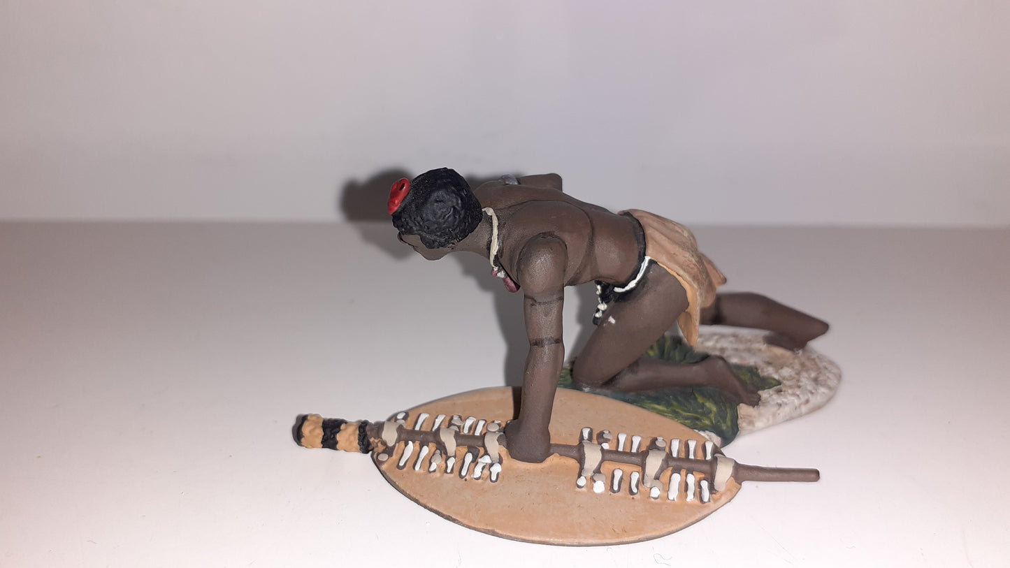 Britains 20076 Zulu wars 24th Foot uve wounded 1:32 2009 boxed B11