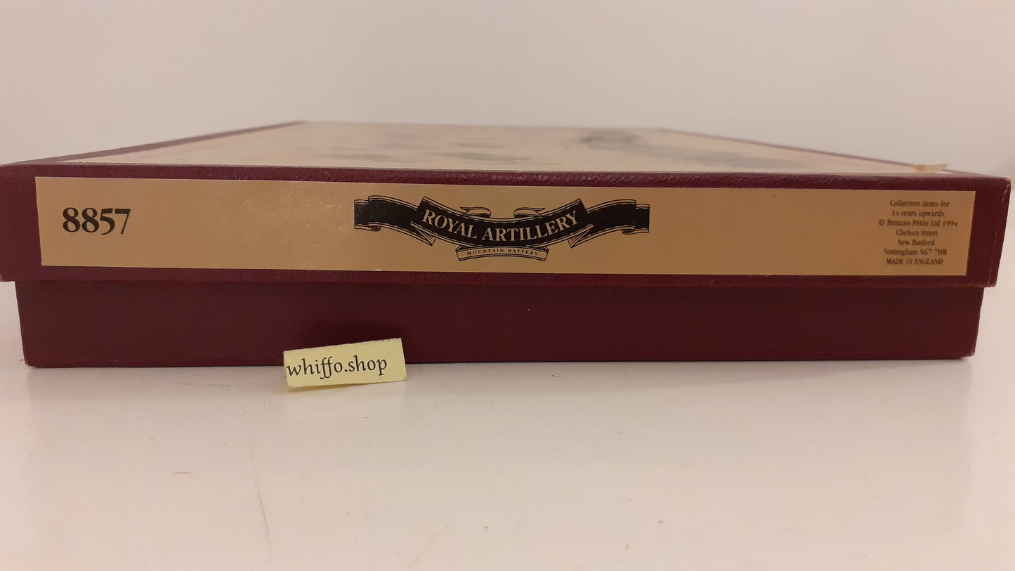 Britains 8857 Royal Artillery Mountain 1994 1:32 metal S545