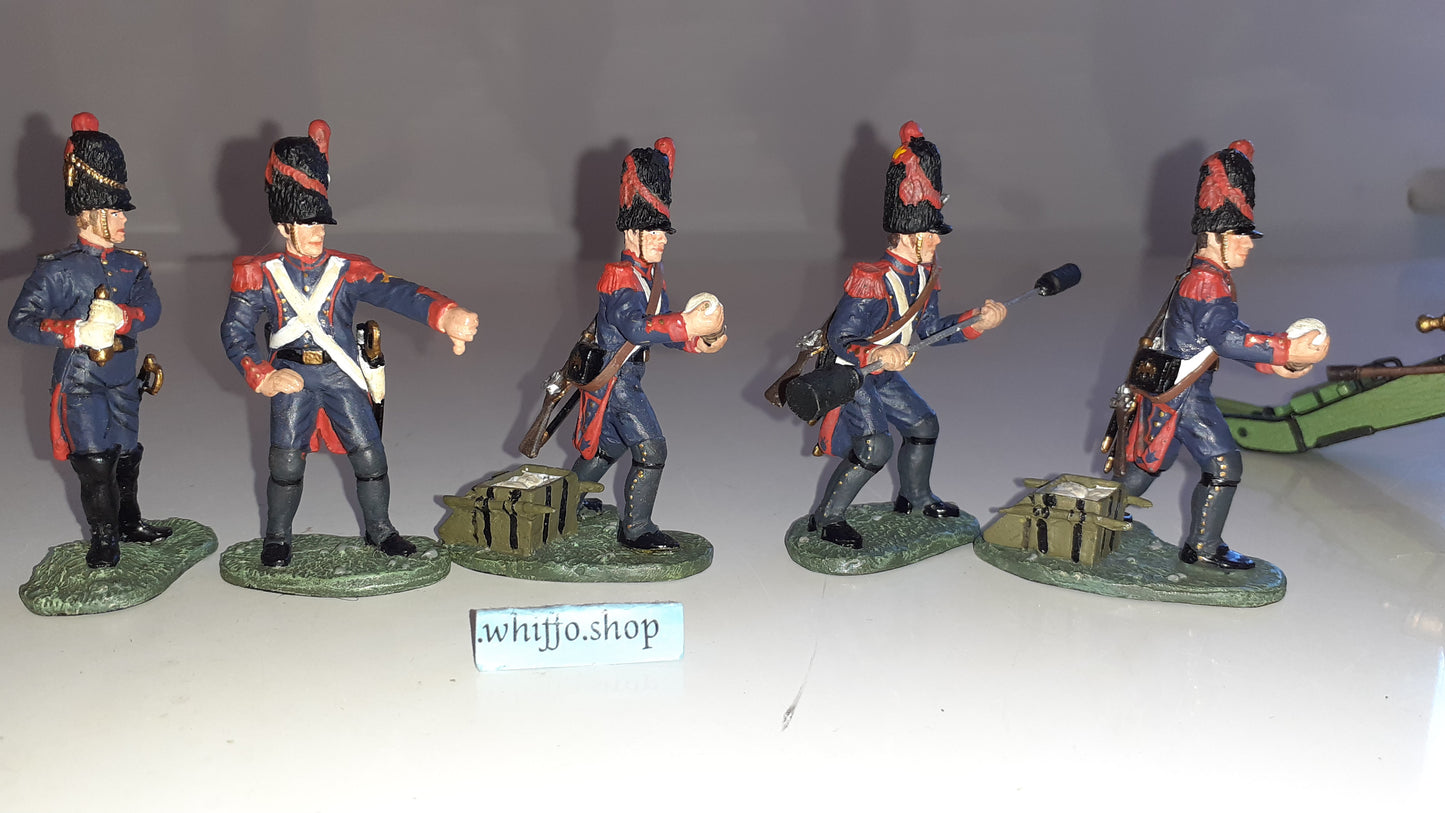 Britains 00289 French Imperial Guard Artillery Napoleonic 1:32 2000 boxd S557