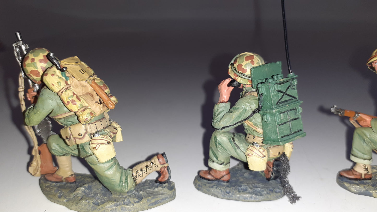 King and country ww2 iwj20 Radio usmc iwo jima boxed 2005 S572