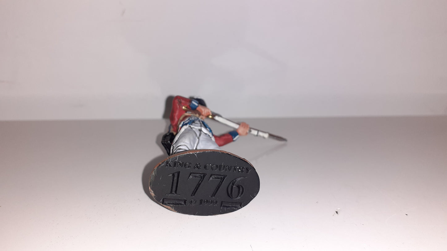 King and country Br01 Awi 1776 23rd Royal Welsh Fusiliers boxed 1:30 1999 W13 American Revolution