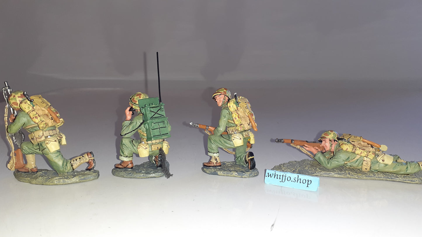 King and country ww2 iwj20 Radio usmc iwo jima boxed 2005 S572