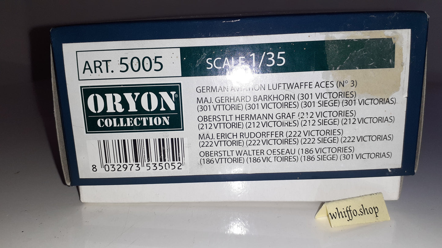 Oryon Ww2 5005 German Luftwaffe Aces metal boxed 1:32 Britains Compatible S421