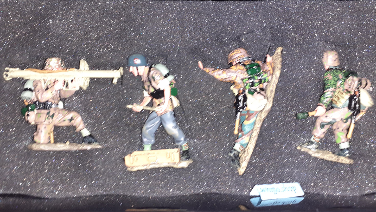 king and country wss60 ww2 German 1944 Tank Ambush 2003 1:30 metal Wdb97