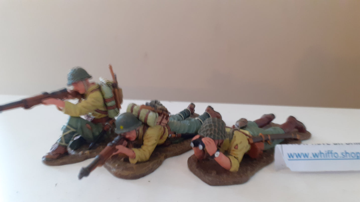 King and country ww2 iwo Jima Japanese Infantry Sniper box 1:30 iwj30 Iwj030 wdb