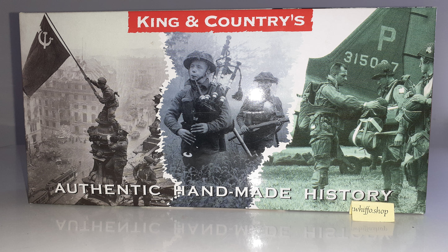 King and country Ak28 Afrika Korps 8th Army Prisoner German Ww2 boxed 1:30 Wdb
