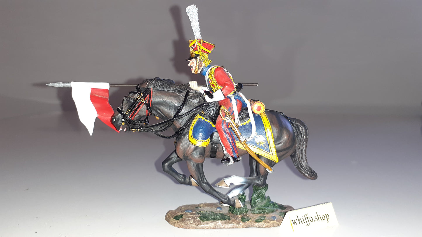 King and country Waterloo Napoleonic Dutch Lancer boxd 1:30 Na161 S560