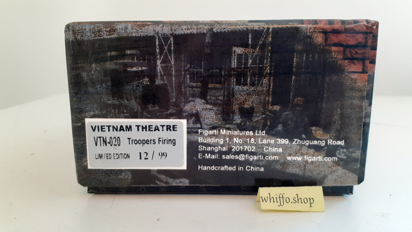 Figarti Vtn020 2012 Vietnam War Usmc Marines Troopers Firing Only 99 Made S525