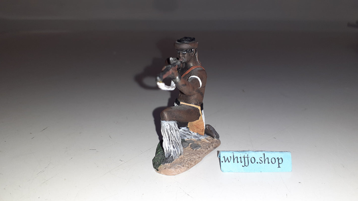 Britains 20117 Zulu wars Udloko Regiment Rifle Firing 1:30 2013 boxed B1426