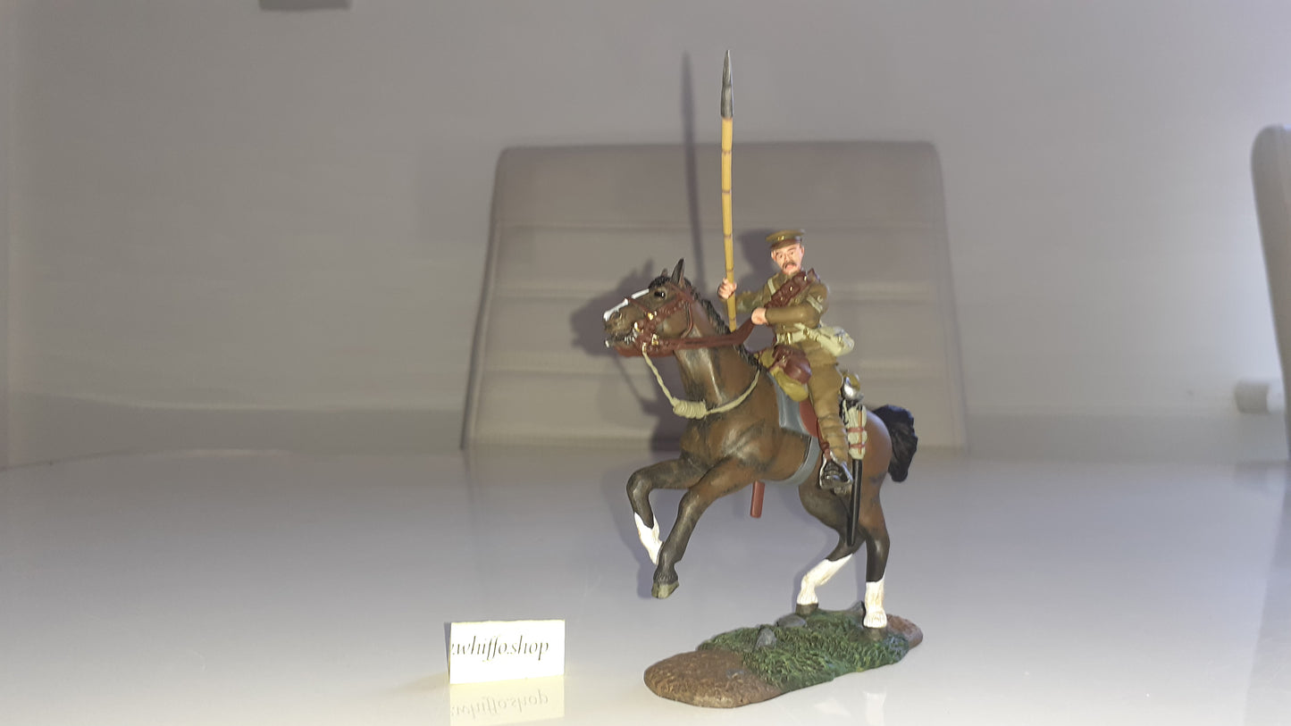 Britains ww1 17834 2006 British 9th Lancer Cavalry Mons 1914 metal boxed S7