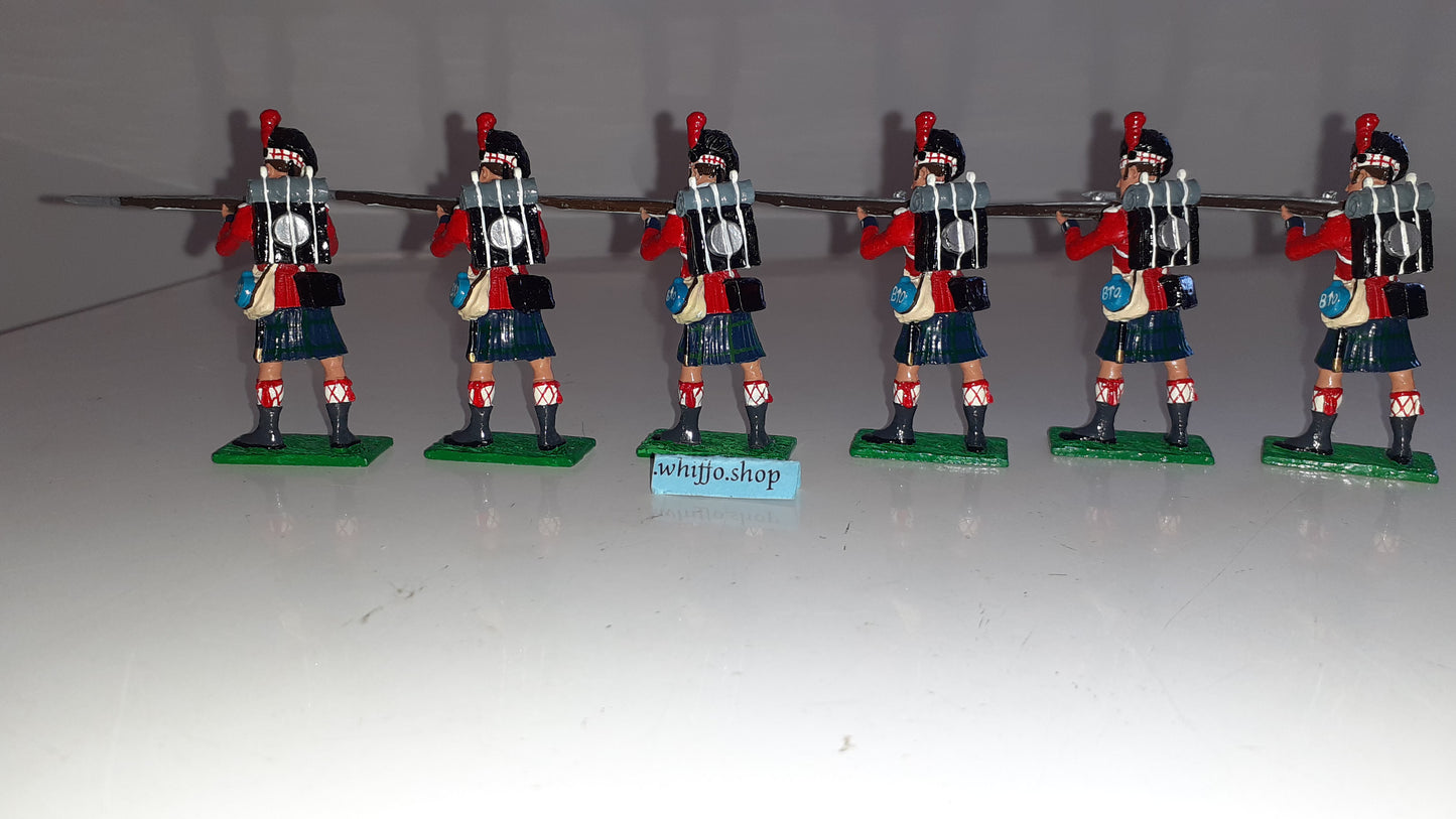 Little Legion Napoleonic Waterloo 42nd Black Watch Highlanders Wb9 Box 1:32 S645