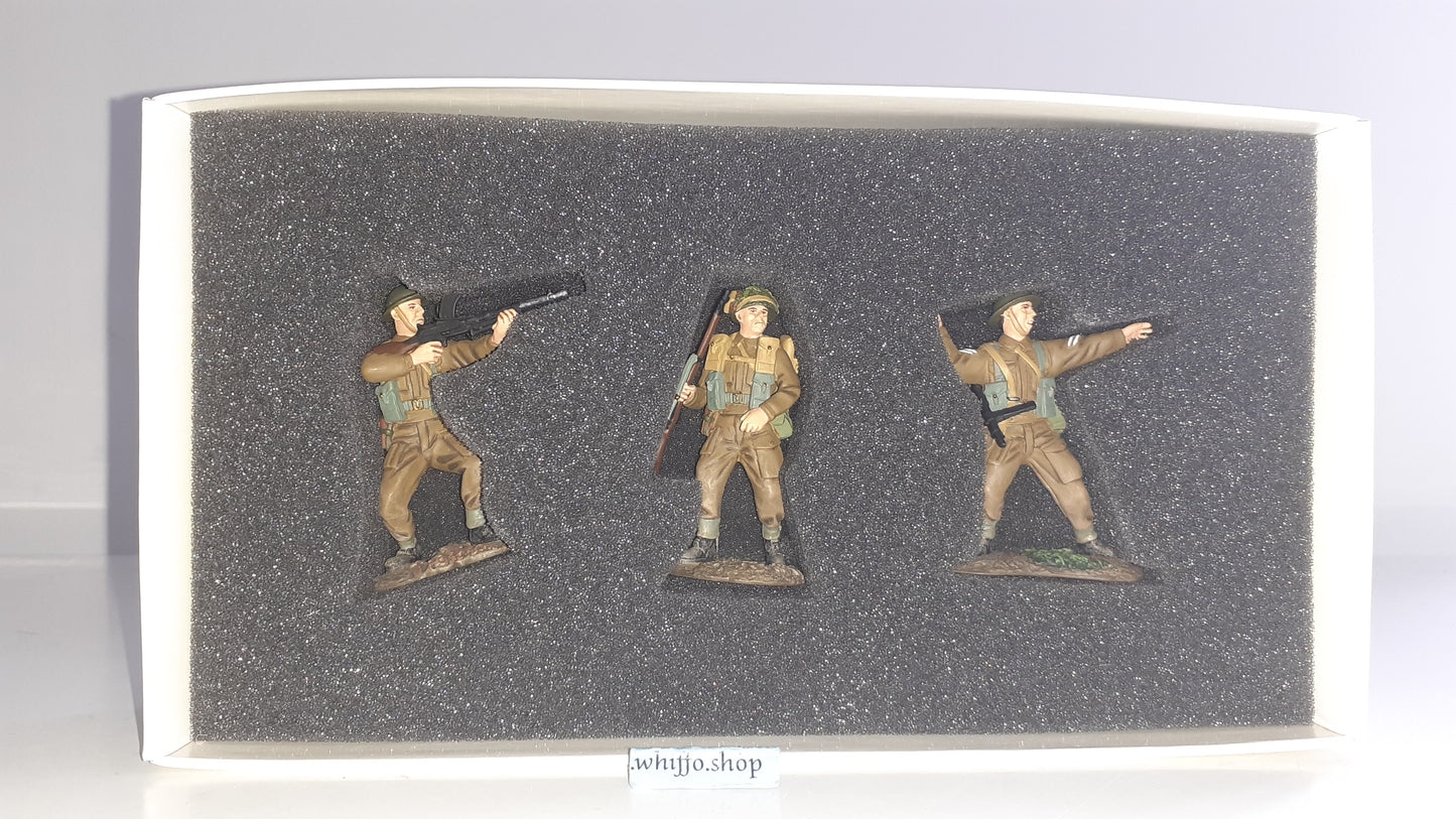 Britains 17714 Ww2 British Infantry D-day Normandy Bren 2007 1:32 Boxd S629