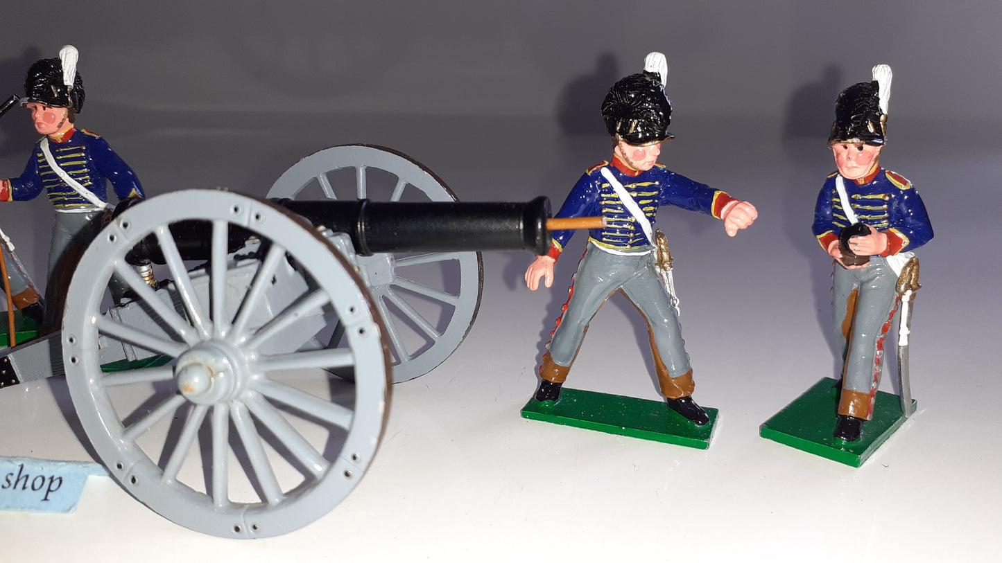 trophy miniatures 1991 Napoleonic Rha Rotal Horse Artillery Eq7 Eq59 1:32 s896