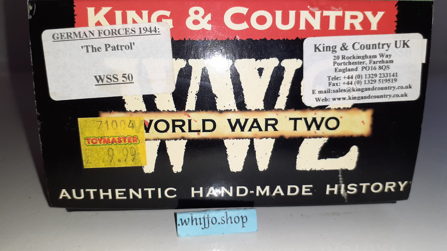 king and country wss50 ww2 German 1944 The Patrol 2003 1:32 metal Wdb97