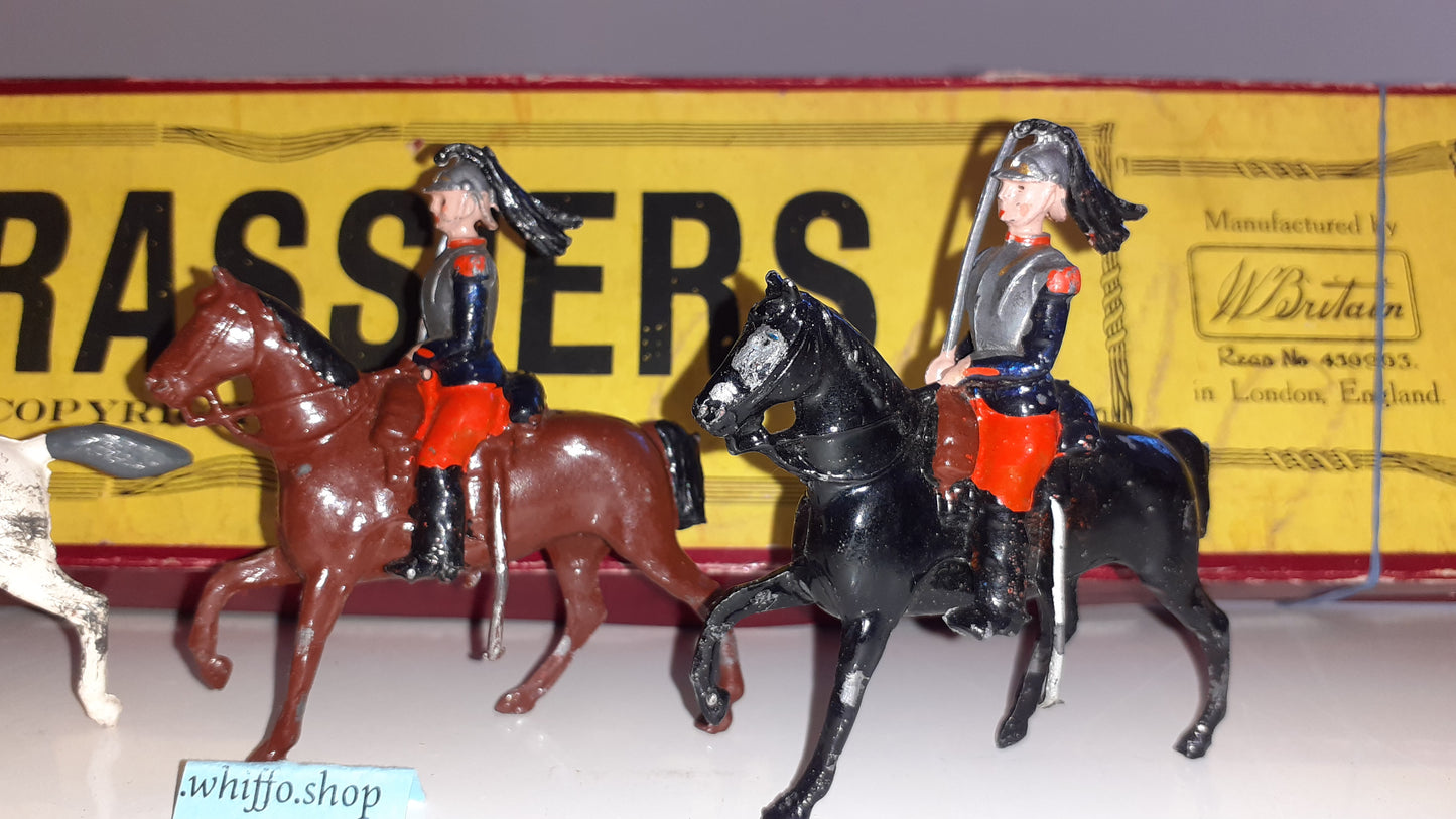 Britains Set 138 French Cuirassiers boxed S7