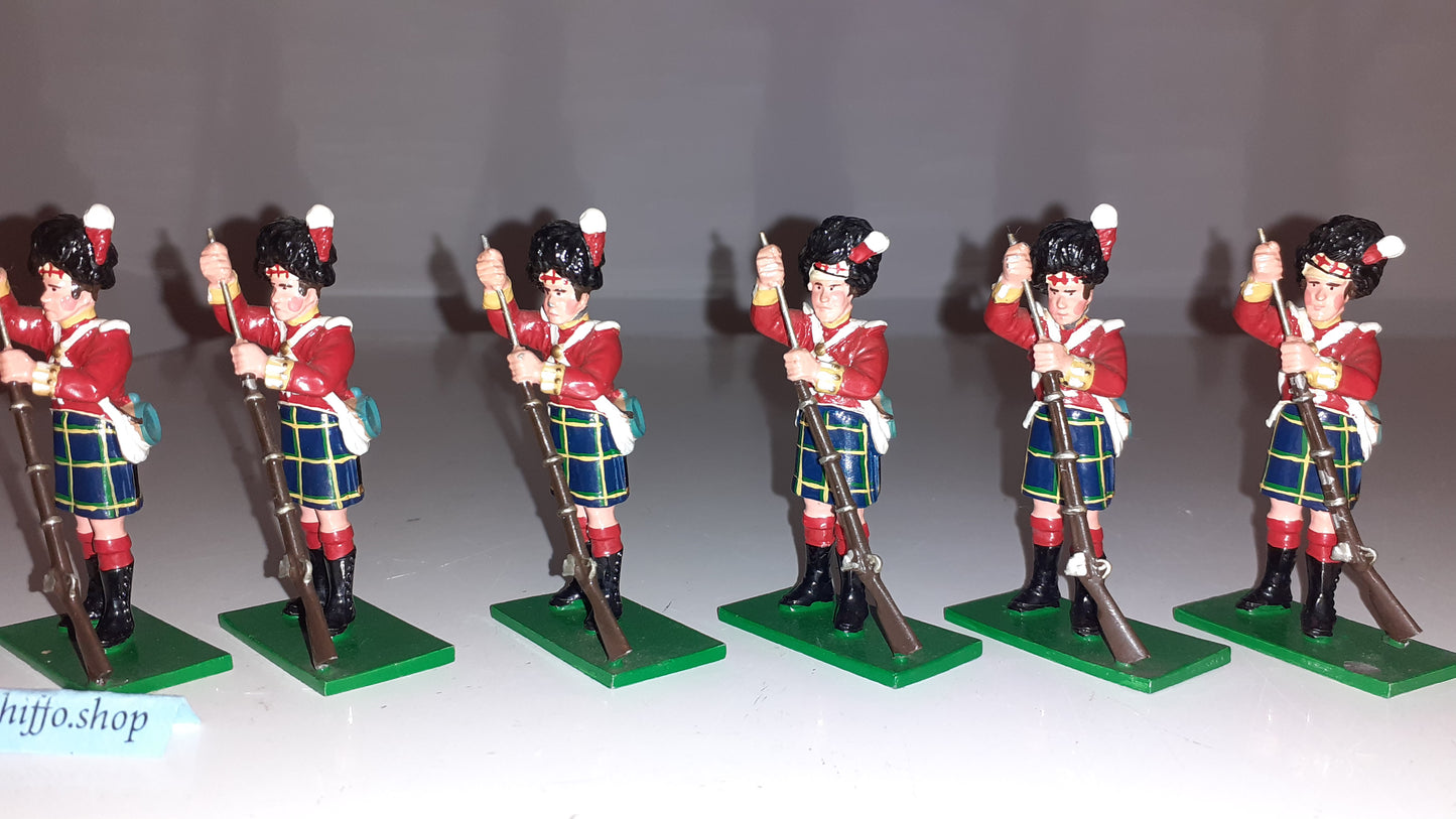 trophy miniatures 1991 Wa26 Gordon highlanders Waterloo Napoleonic 1:32 S7wb