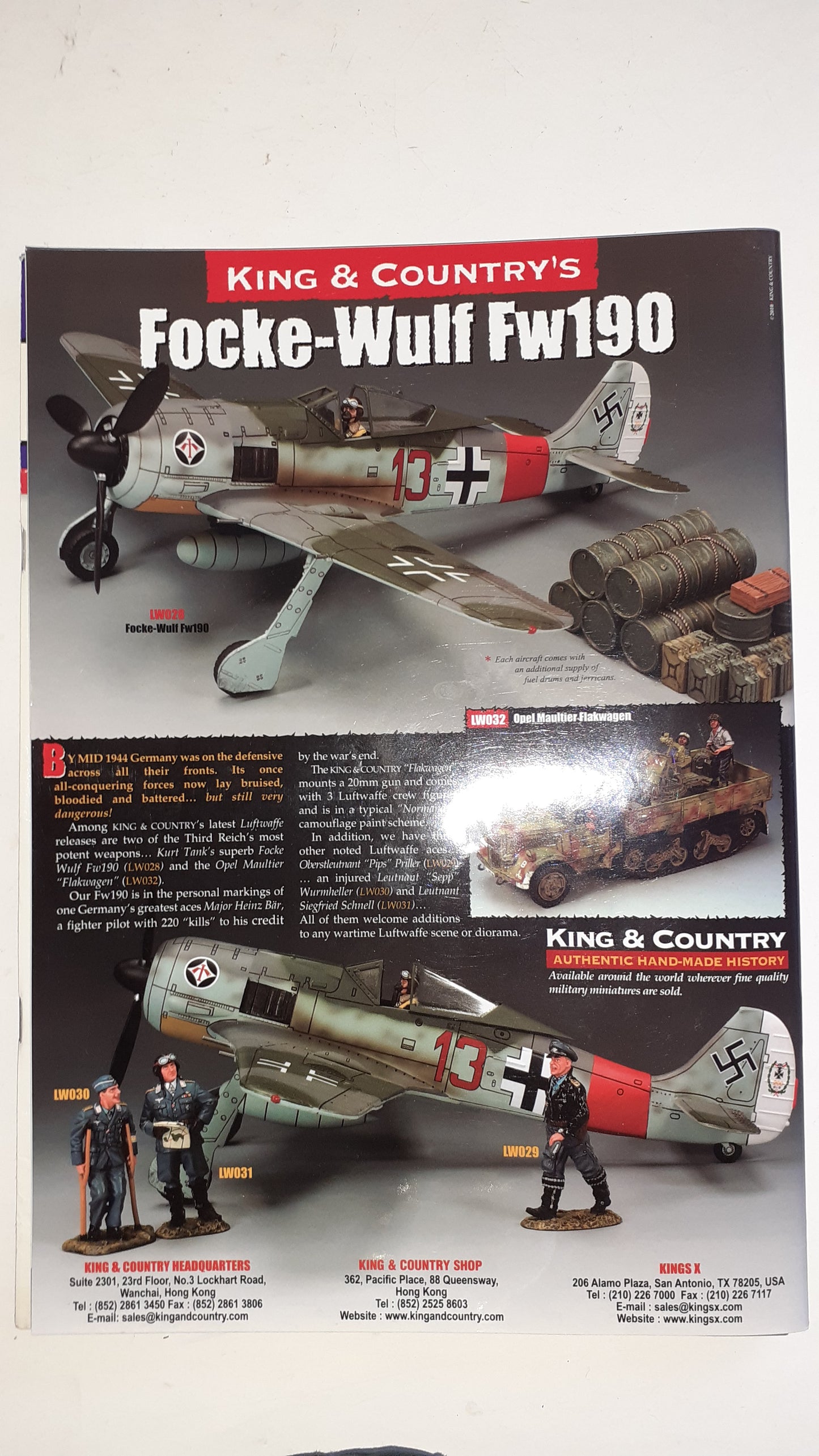 King and country Toy Soldier Magazine 3 Mags 2010 Jul Aug Sep 146 147 148 S7