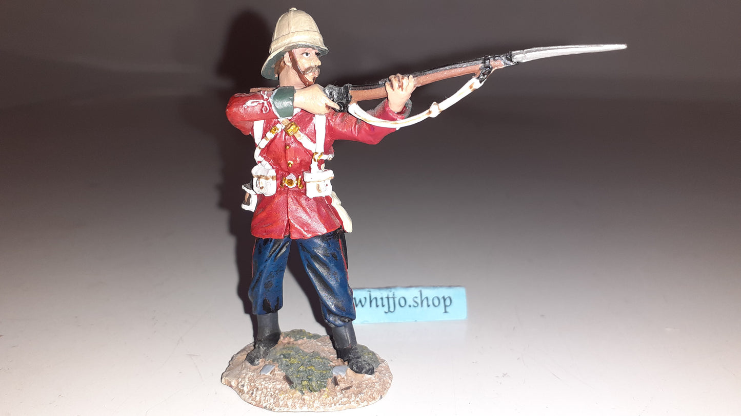 Britains 20095 Zulu wars British 24th Foot Firing 1:30 2011 boxed B1426