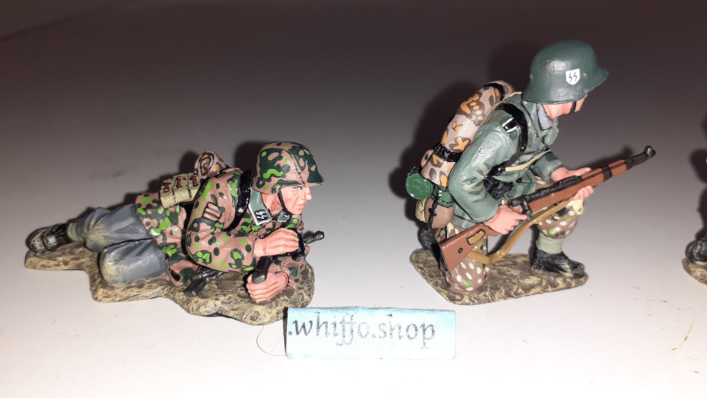 king and country wss51 ww2 German 1944 Mg42 Group 2003 1:30 metal Wdb97