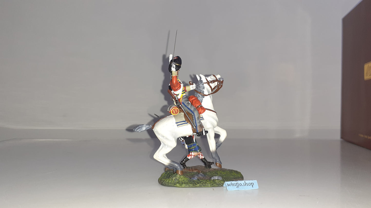 Britains 36064 Napoleonic Scots Grey Gordon Highlander waterloo 2009 1:32 S754
