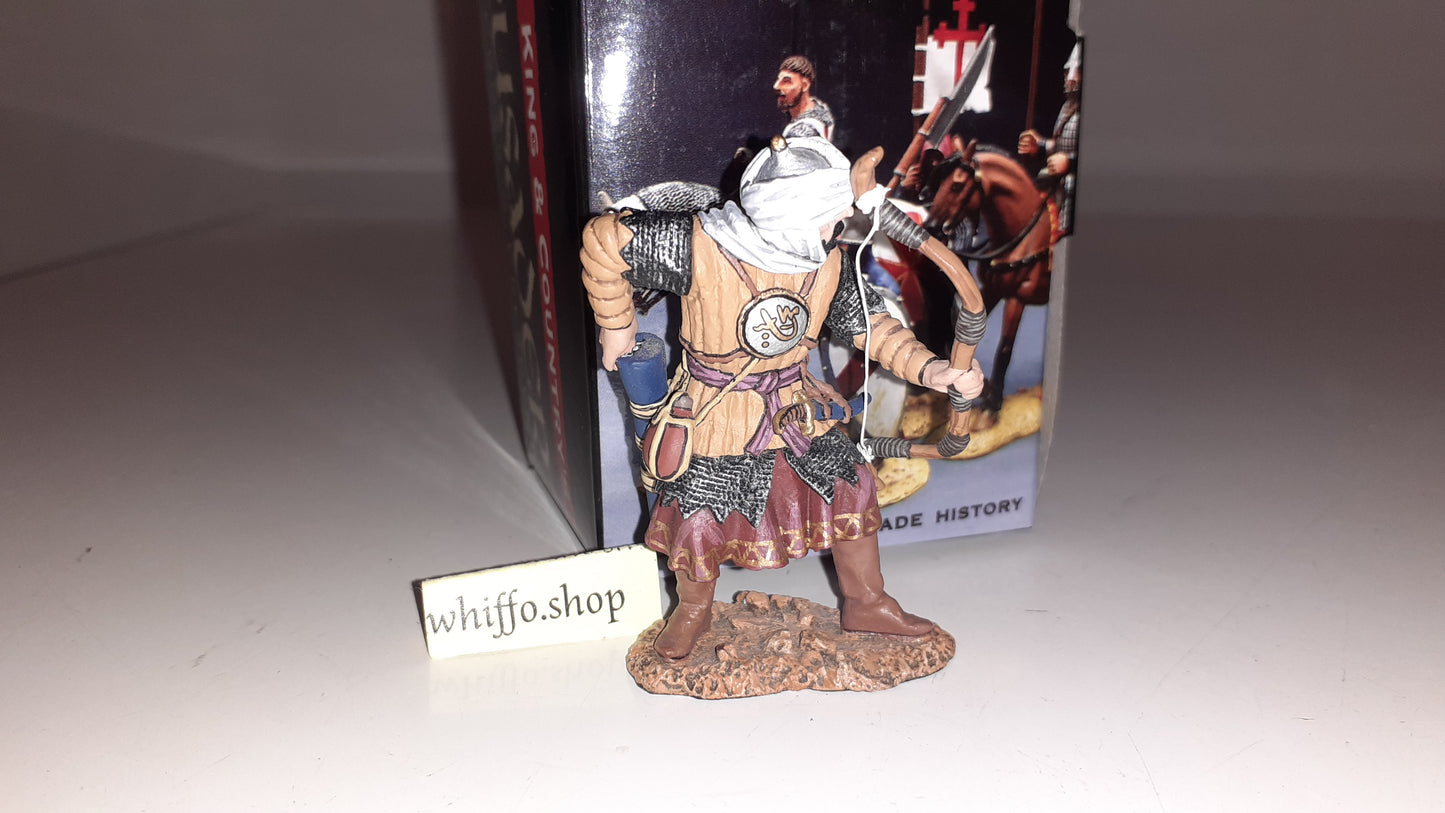 King and country Crusaders Knights Saracens Archer boxed 1:30 Mk61 2008 Rb25