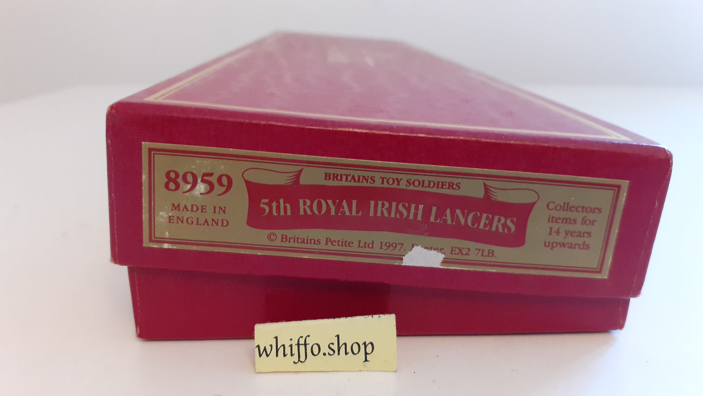 Britains 8959 5th Royal Irish Lancers 1997 1:32 metal boxed S720