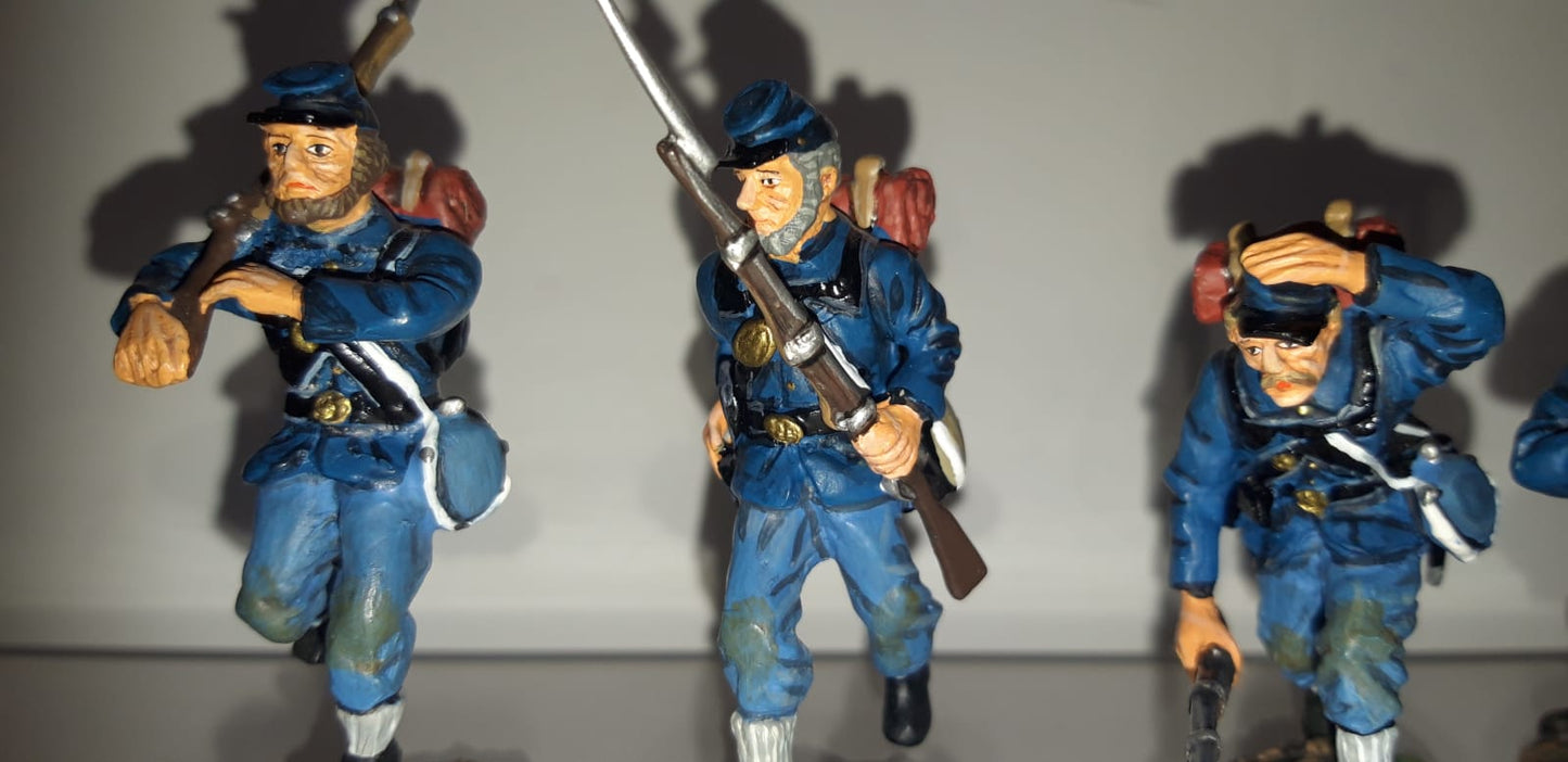 king and country Acw Confederate union Charge Acw03 1:30 metal boxed Wdb