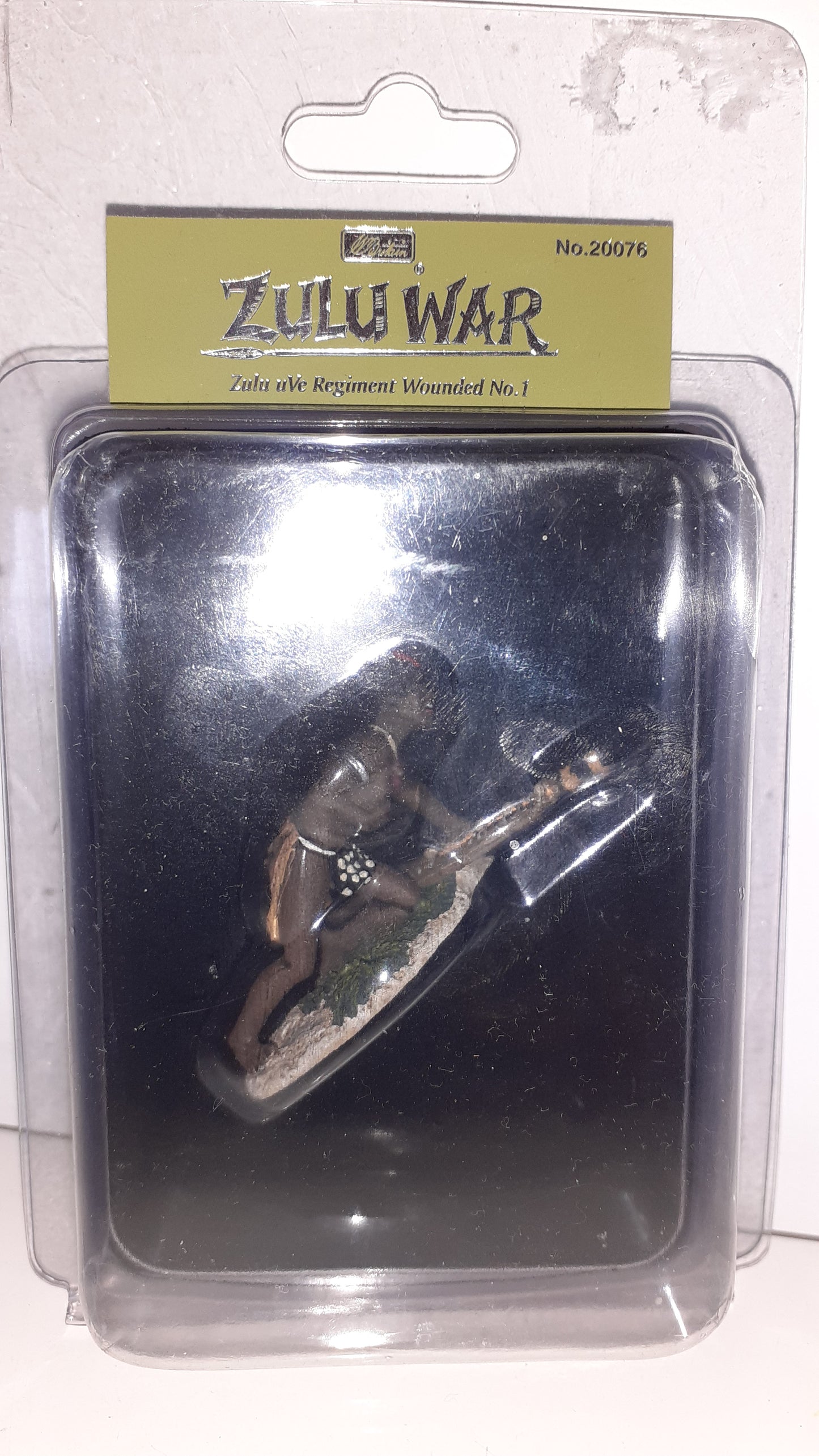 Britains 20076 Zulu wars 24th Foot uve wounded 1:32 2009 boxed B11