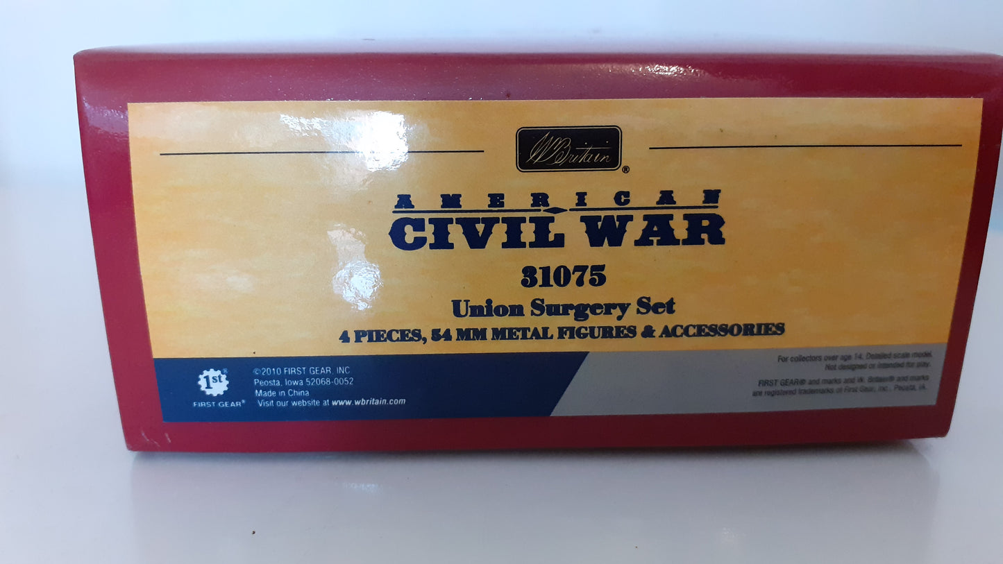 Britains 31075 Acw Union Surgery Surgeon Casualties Only 800 Made 2010 boxed S8
