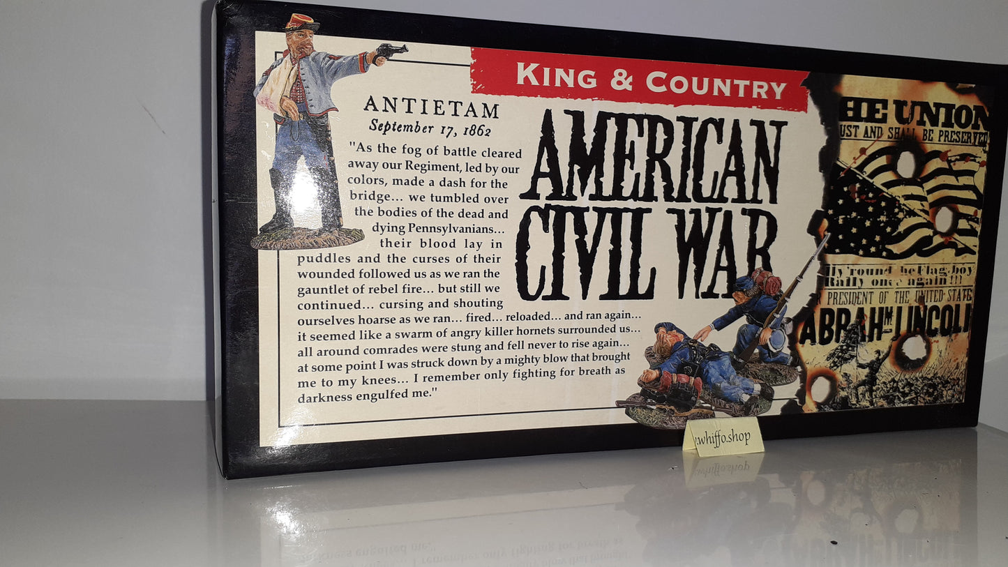 king and country Acw Confederate Defenders Acw08 1:30 metal boxed Wdb