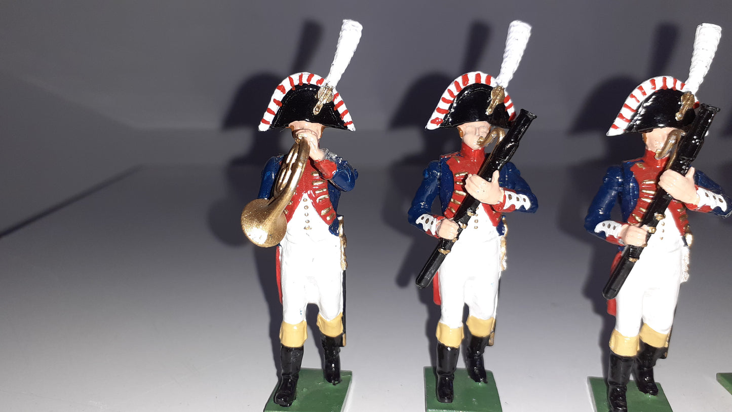 Tradition Of London Napoleonic French Band Britains Compatible x 1:32 S720