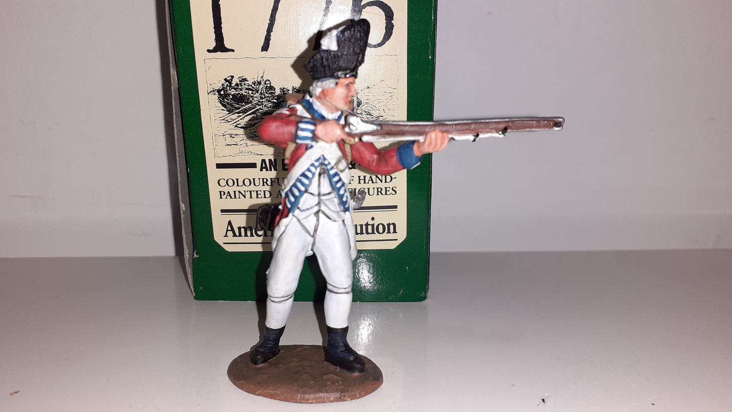 King and country Br01 Awi 1776 23rd Royal Welsh Fusiliers boxed 1:30 1999 W13 American Revolution