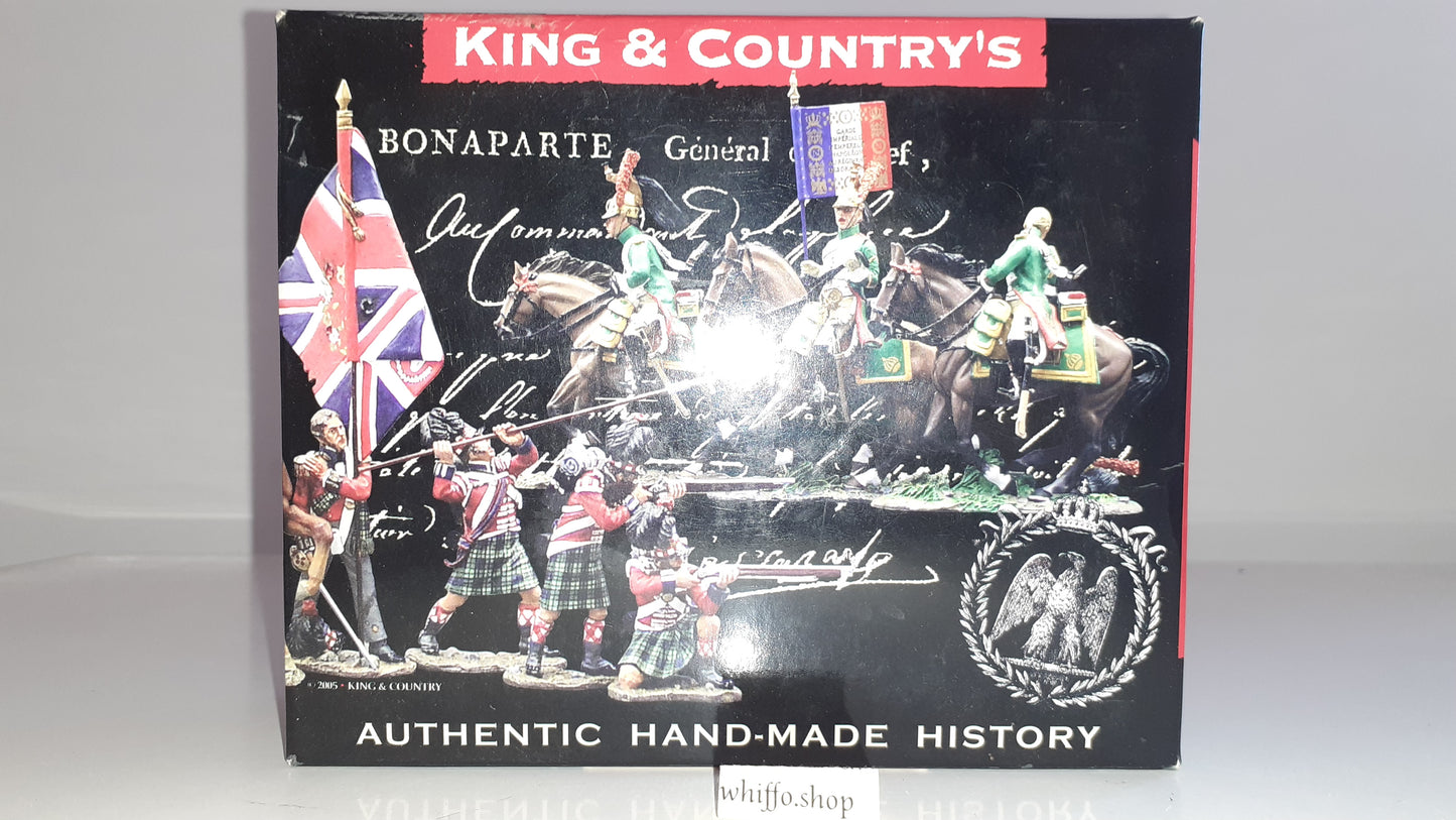 King and country Waterloo Napoleonic Dutch Lancer boxd 1:30 Na161 S560