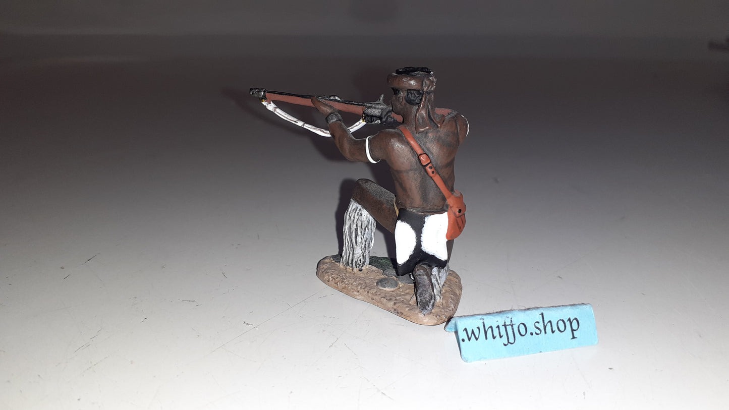 Britains 20117 Zulu wars Udloko Regiment Rifle Firing 1:30 2013 boxed B1426