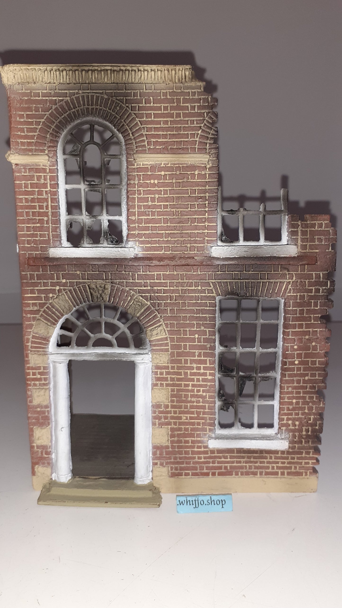 Jg Miniatures Town House Ruin Ww1 Ww2 M5 No box 1:30 Wb