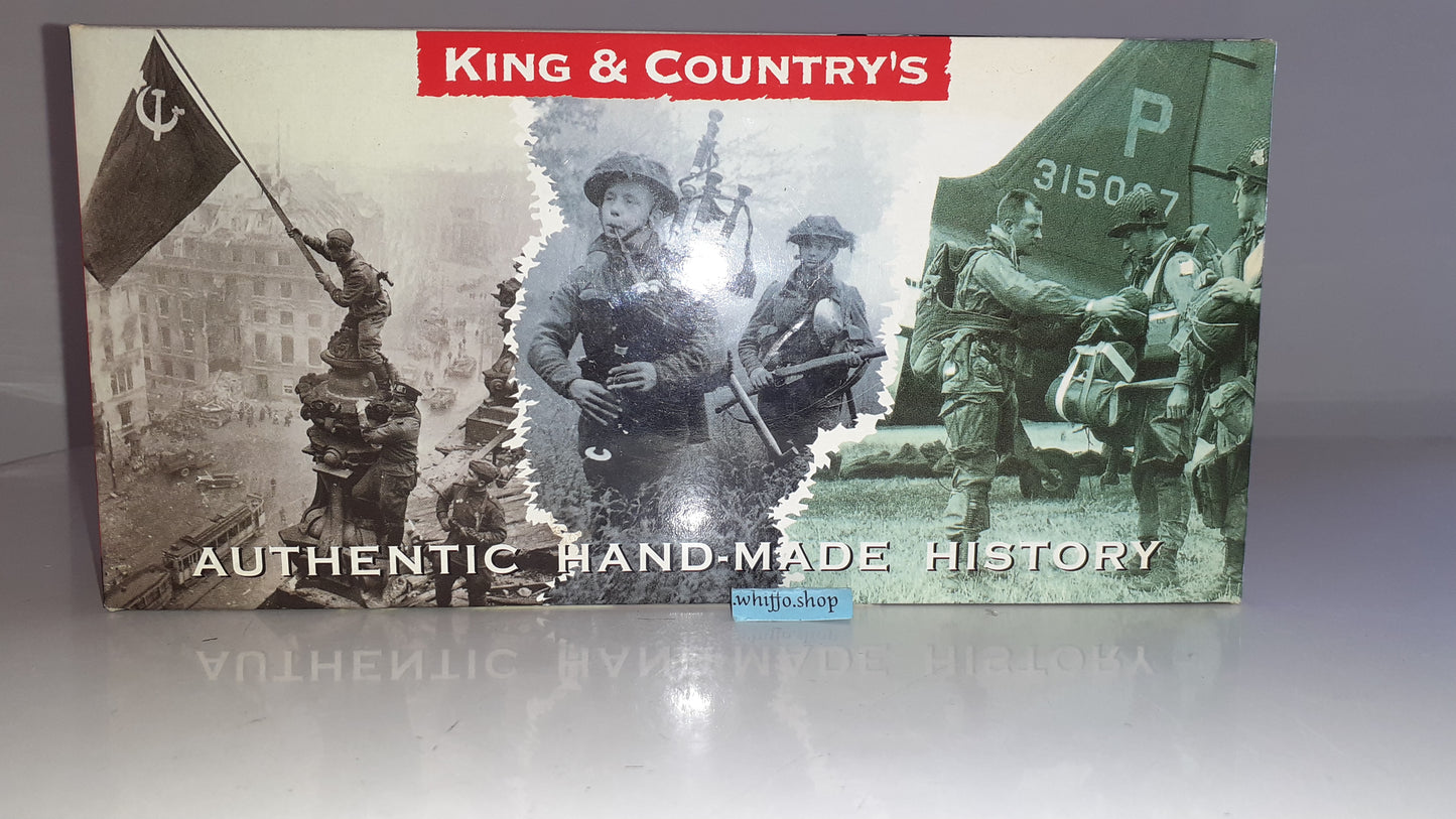 king and country wss60 ww2 German 1944 Tank Ambush 2003 1:30 metal Wdb97