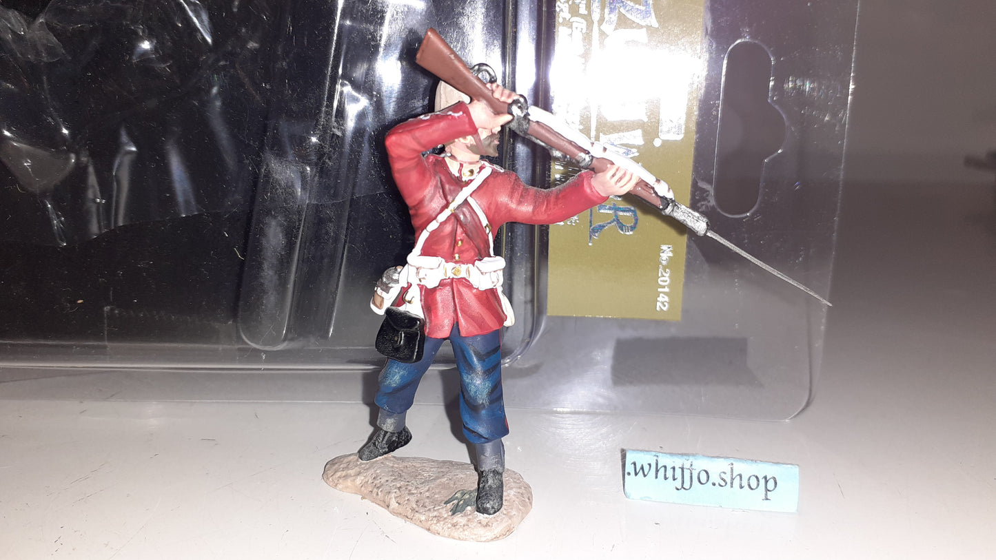 Britains 20142 Zulu wars British 24th 3rd Buffs Sgt Milne 1:30 2014 boxed B1426