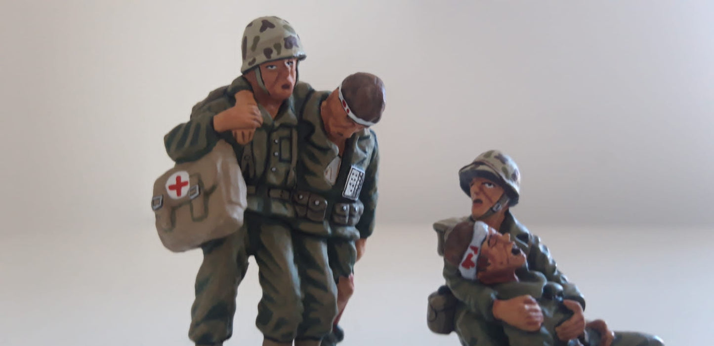 King and country ww2 iwj12 usmc Casualties iwo jima 1999 boxed S154