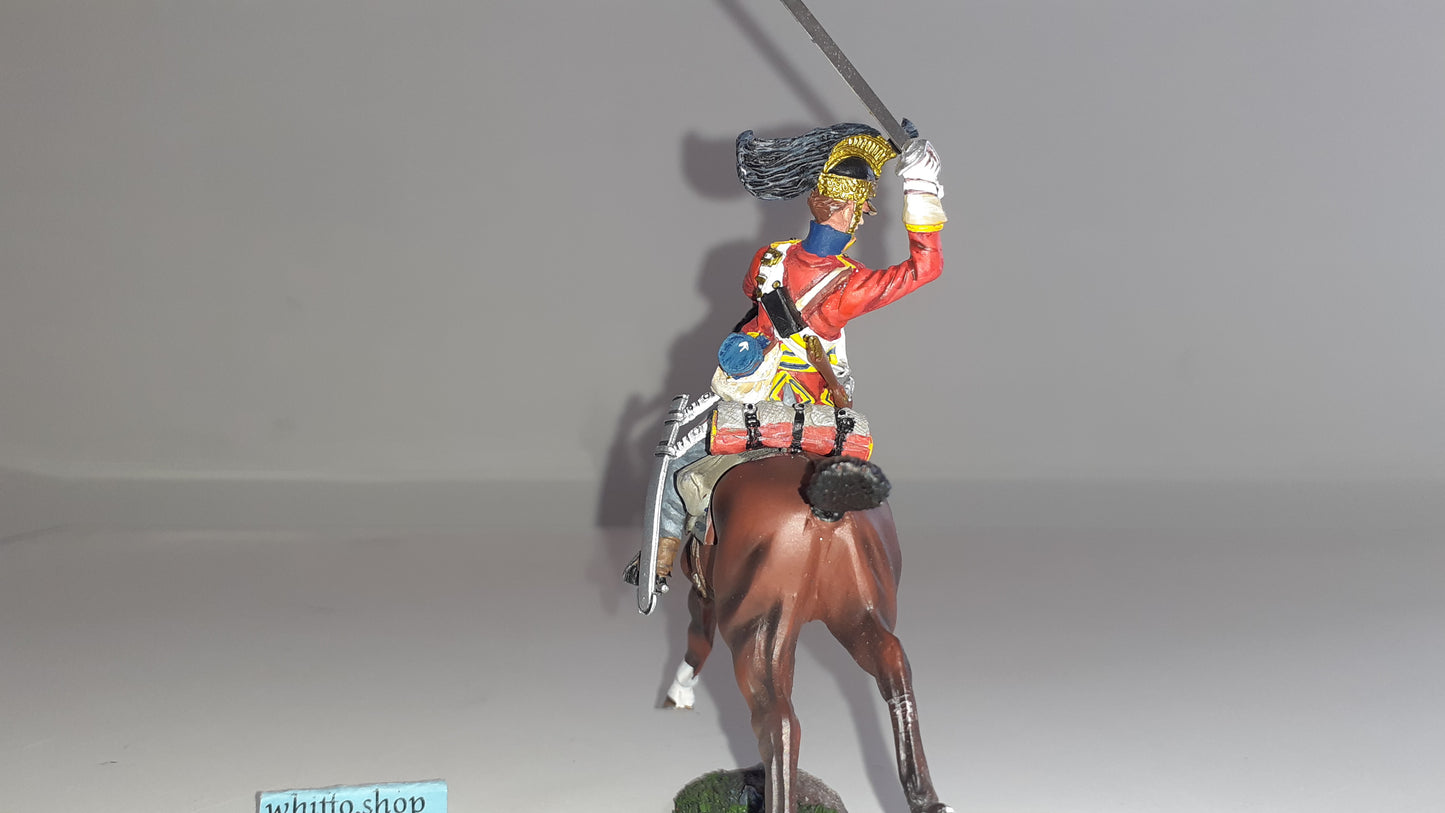 Britains 36063 Waterloo Napoleonic 1st Dragoons 600 Made 2011 1:32 S651
