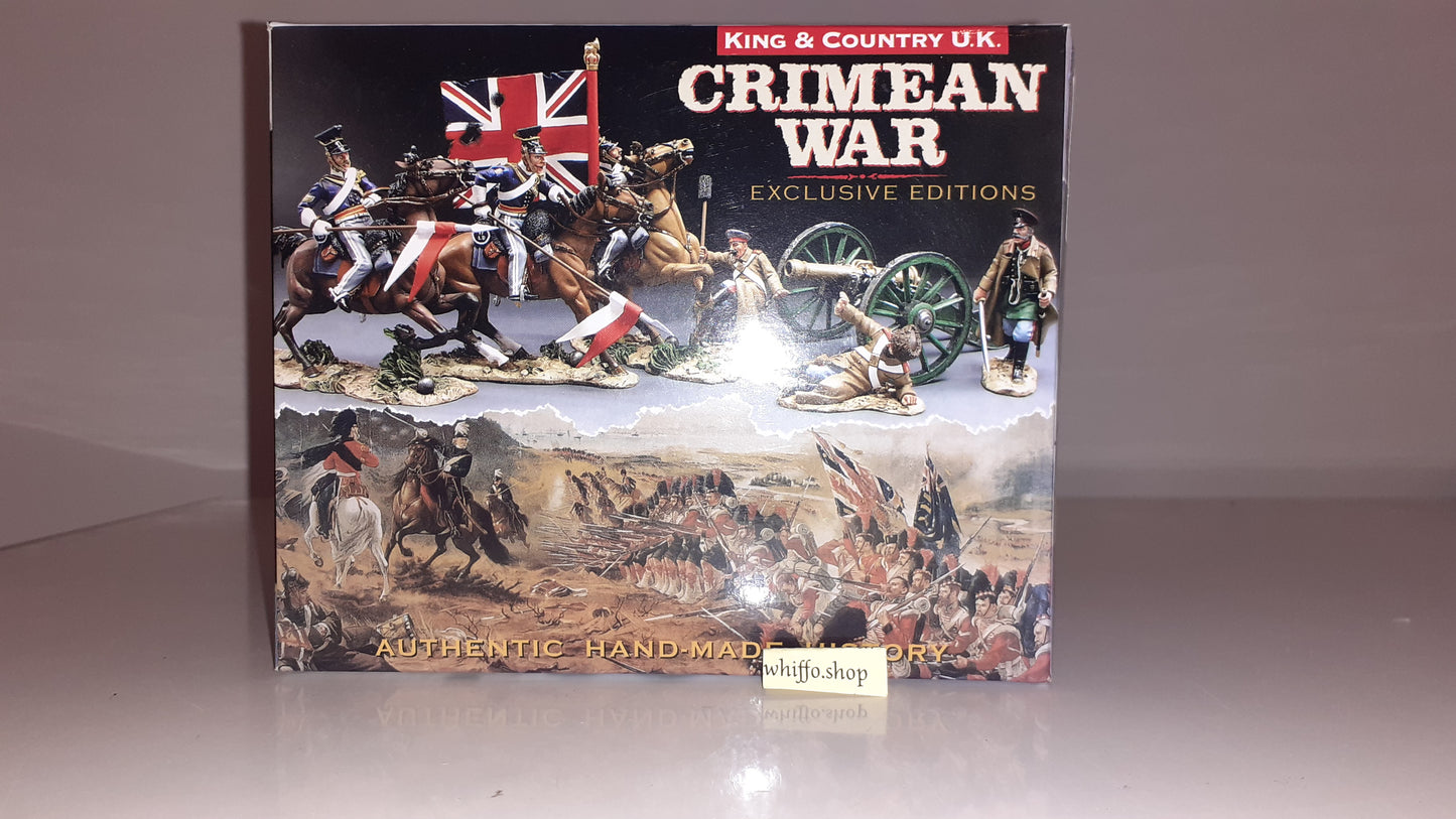 King and country Crimean War Falling 17th Lancer boxd 1:30 Crw36 S555