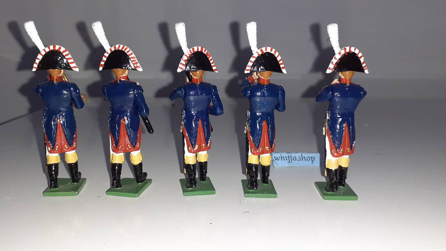 Tradition Of London Napoleonic French Band Britains Compatible x 1:32 S720